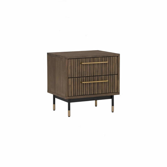 HAMILTON BEDSIDE TABLE WITH 2 DRAWER 821/1812