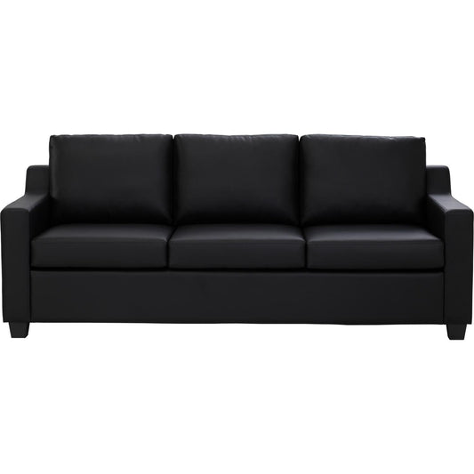 BALENO 3 SEATER SOFA BLACK/520