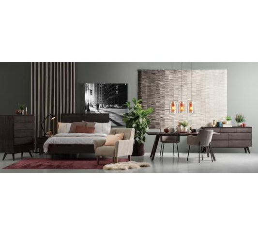 DABNEY KING BED WITH 2000MM SIDE RAIL 1803 (#)