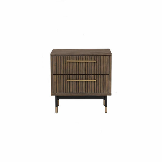 HAMILTON BEDSIDE TABLE WITH 2 DRAWER 821/1812