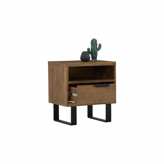 BRINHILL BEDSIDE TABLE WITH 1 DRAWER 802/1802 (#)