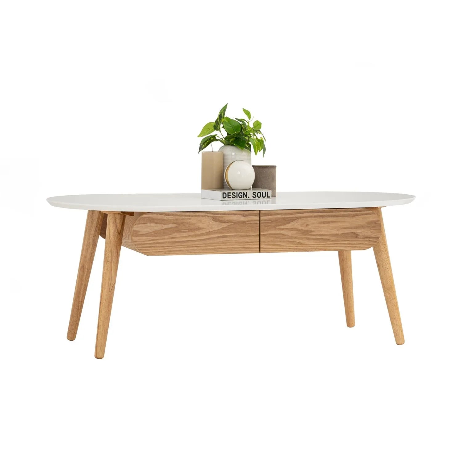 ORRA COFFEE TABLE WITH 2 DRAWER 102/130