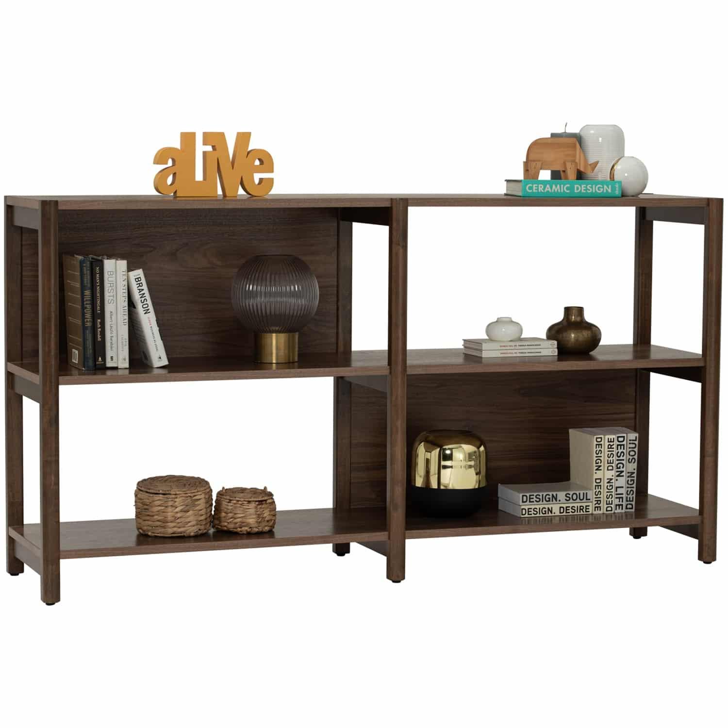 HOLSTEN 1.6M BOOKCASE 113 (P2 BOARD)
