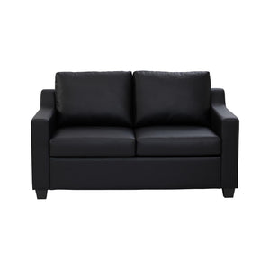 BALENO 2 SEATER SOFA BLACK/520