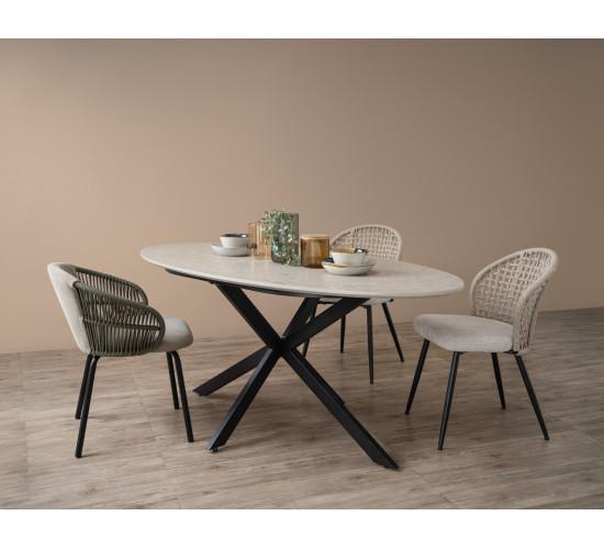 ATLAS DINING CHAIR 802/GREEN/80001(#)