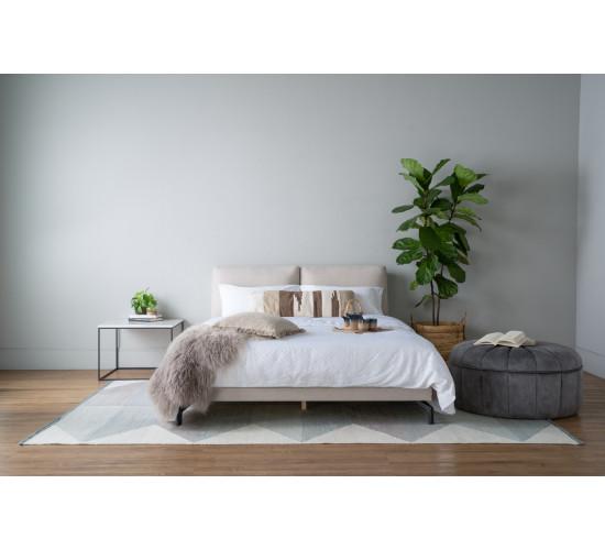 BLANDUS QUEEN BED WITH 1900MM SIDE RAIL 802/6065