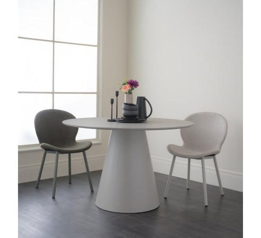 NAVON DINING CHAIR MATT BEIGE/80011 (#)