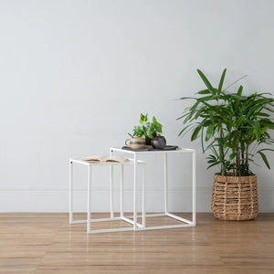 CARIAD NEST OF 2 COFFEE TABLE SET 801 (#)