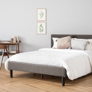 HAYDEN QUEEN BED WITH 2000MM SIDE RAIL BLACK/6513
