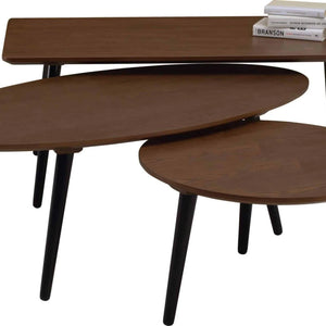 CARSYN OVAL COFFEE TABLE 114/109