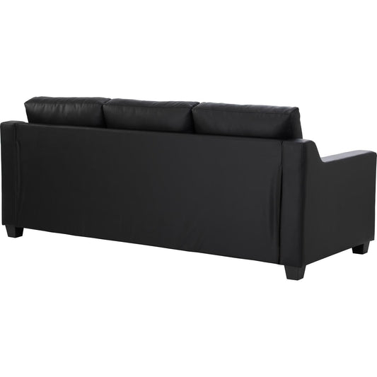 BALENO 3 SEATER SOFA BLACK/520