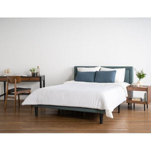 HAYDEN QUEEN BED WITH 1900MM SIDE RAIL BLACK/6365