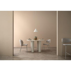 KENZI DINING CHAIR MATT BEIGE/80011 (#)