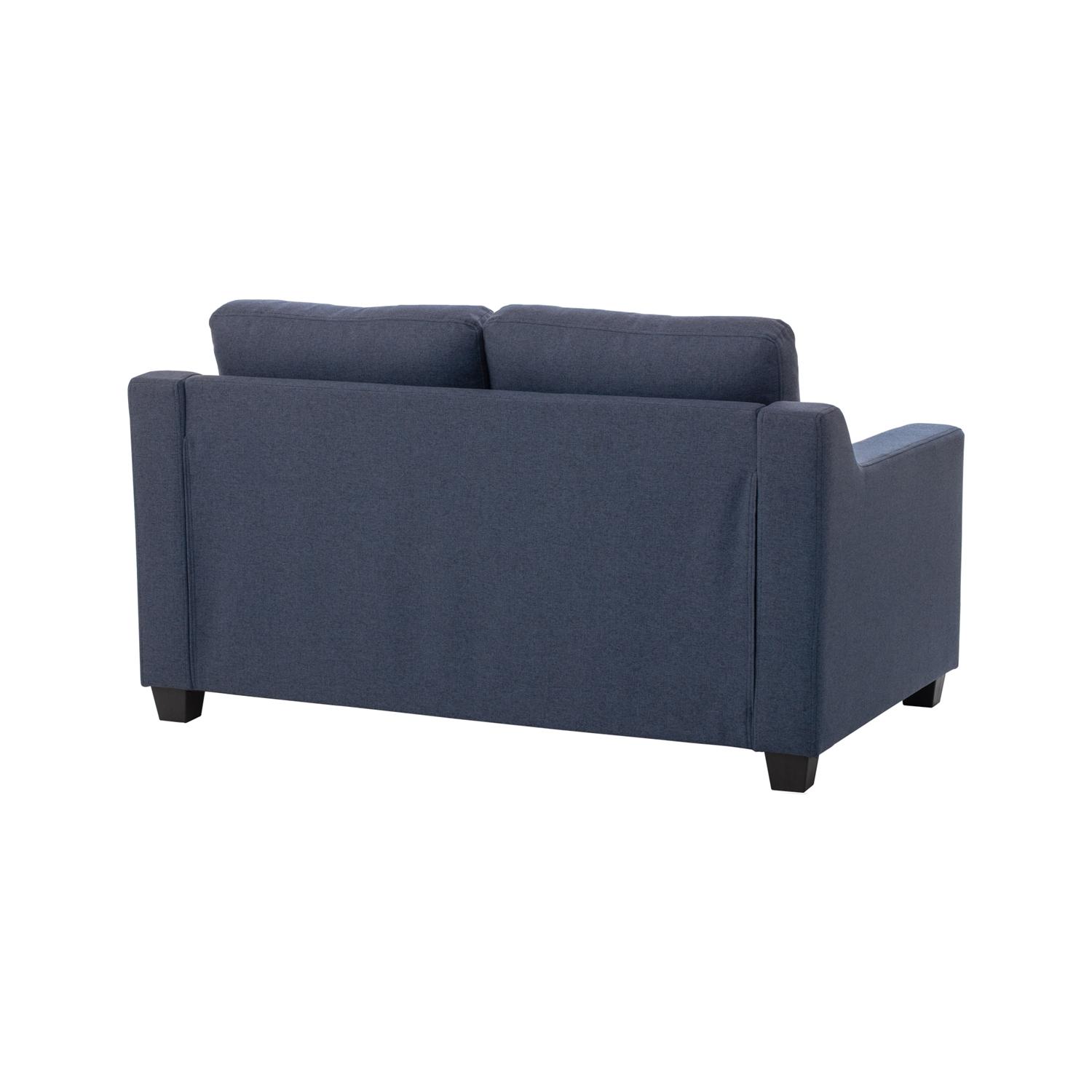 BALENO 2 SEATER SOFA BLACK/6369