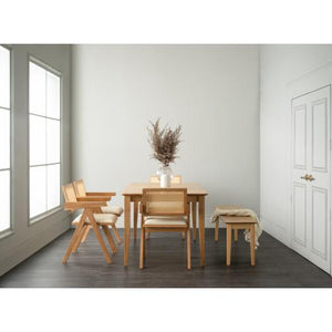 LEONA 1.4M BENCH CHAIR 102/102