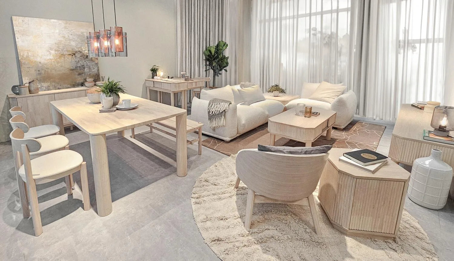 KIVA 1000X1800 DINING TABLE 111