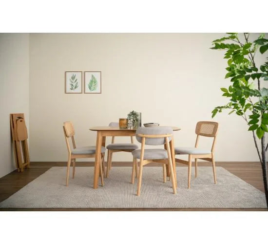 WOYER 750X1200+300 EXT DINING TABLE 102