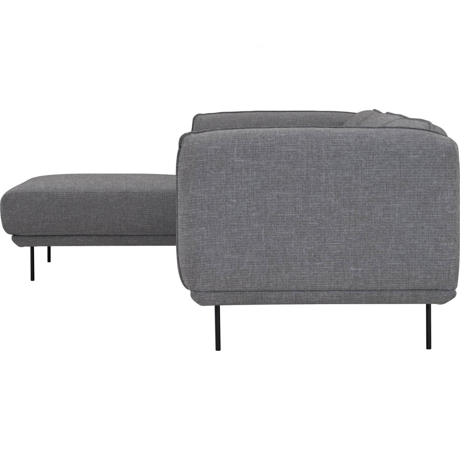 MIRA 3 SEATER WITH LEFT CHAISE 802/6603 PEBBLE