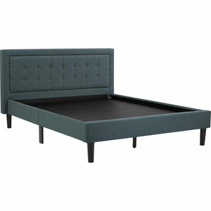 HAYDEN QUEEN BED WITH 1900MM SIDE RAIL BLACK/6365