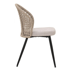 ALLUR DINING CHAIR 802/GREY/80002 (#)