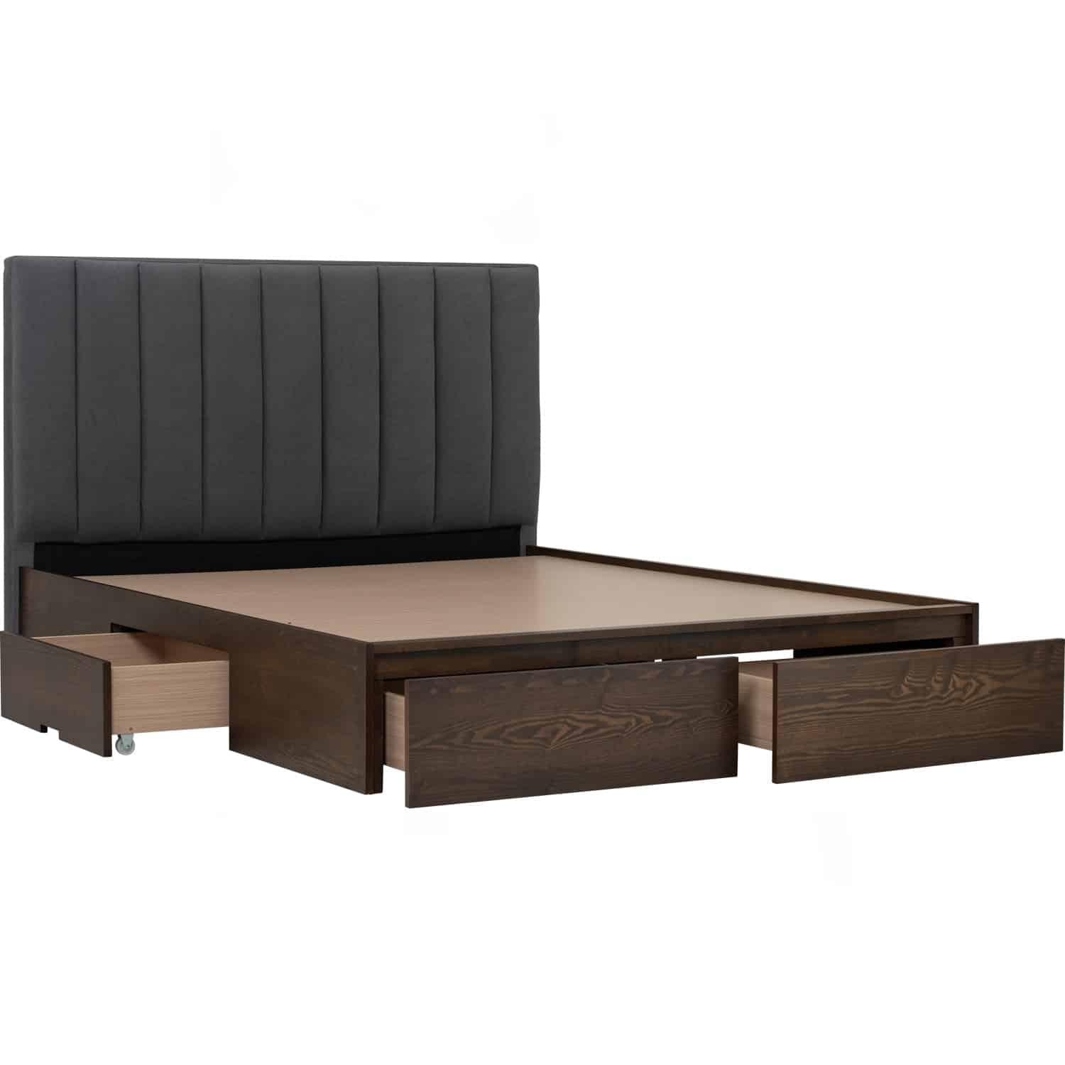 MOLA QUEEN BED WITH STORAGE 1900MM (BED PANEL) 109/3692 (PET FRIENDLY FABRIC)