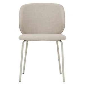 KENZI DINING CHAIR MATT BEIGE/80011 (#)