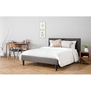 HAYDEN KING BED WITH 2000MM SIDE RAIL BLACK/6516