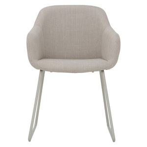 HEDI DINING CHAIR MATT BEIGE/80011 (#)