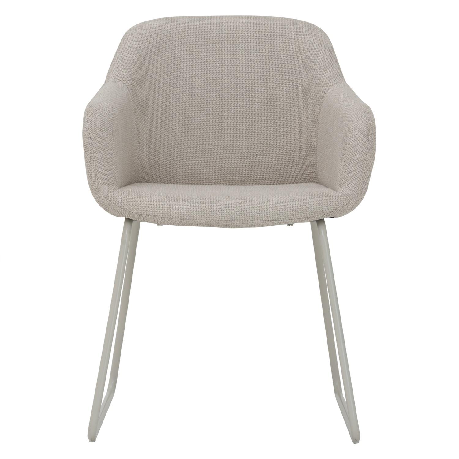 HEDI DINING CHAIR MATT BEIGE/80011 (#)