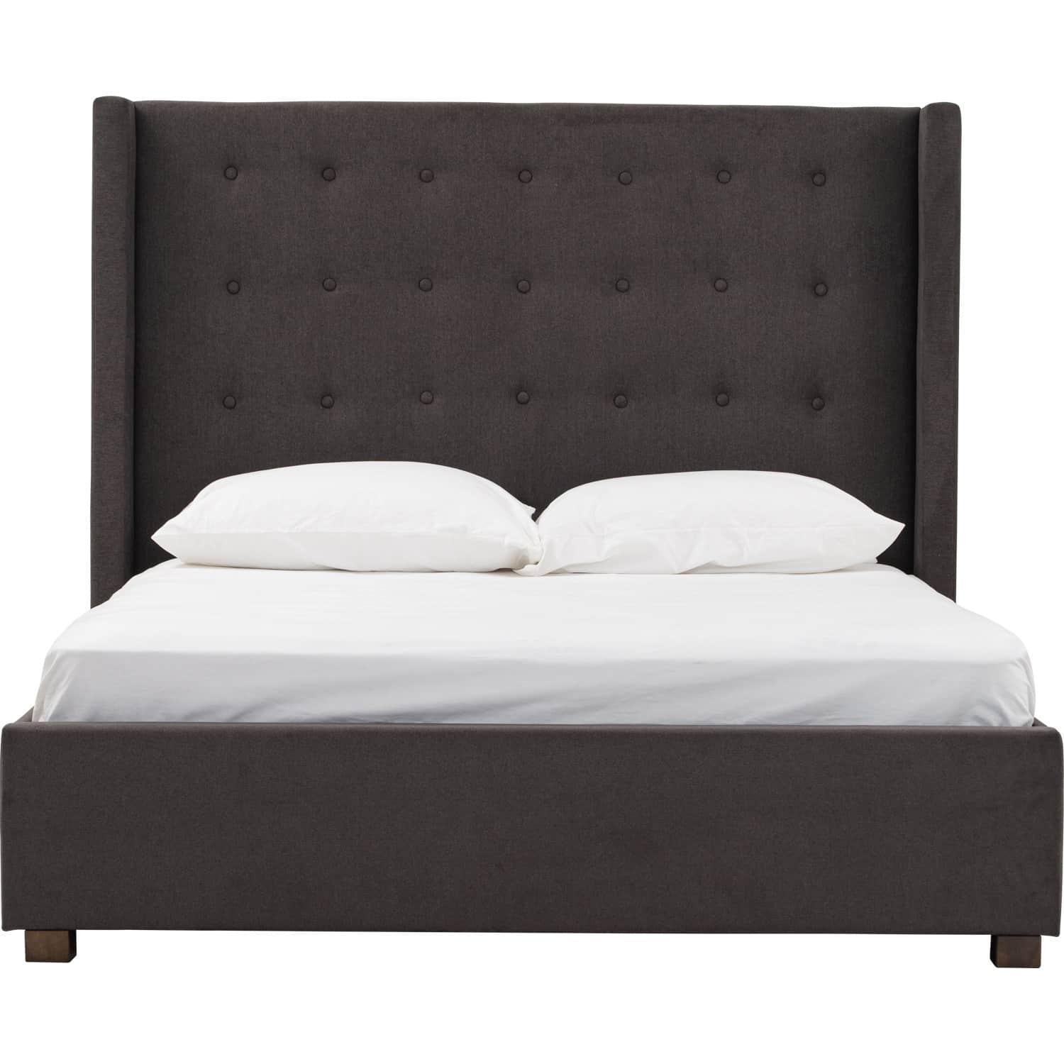 SALEM QUEEN BED WITH 1900MM SIDE RAIL 802/3507
