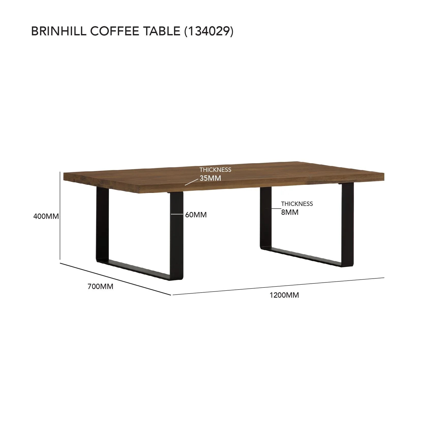 BINDER CONSOLE TABLE 821/1807 (#)