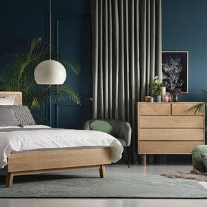 MERTON QUEEN BED WITH 2000MM SIDE RAIL 1810 (#)