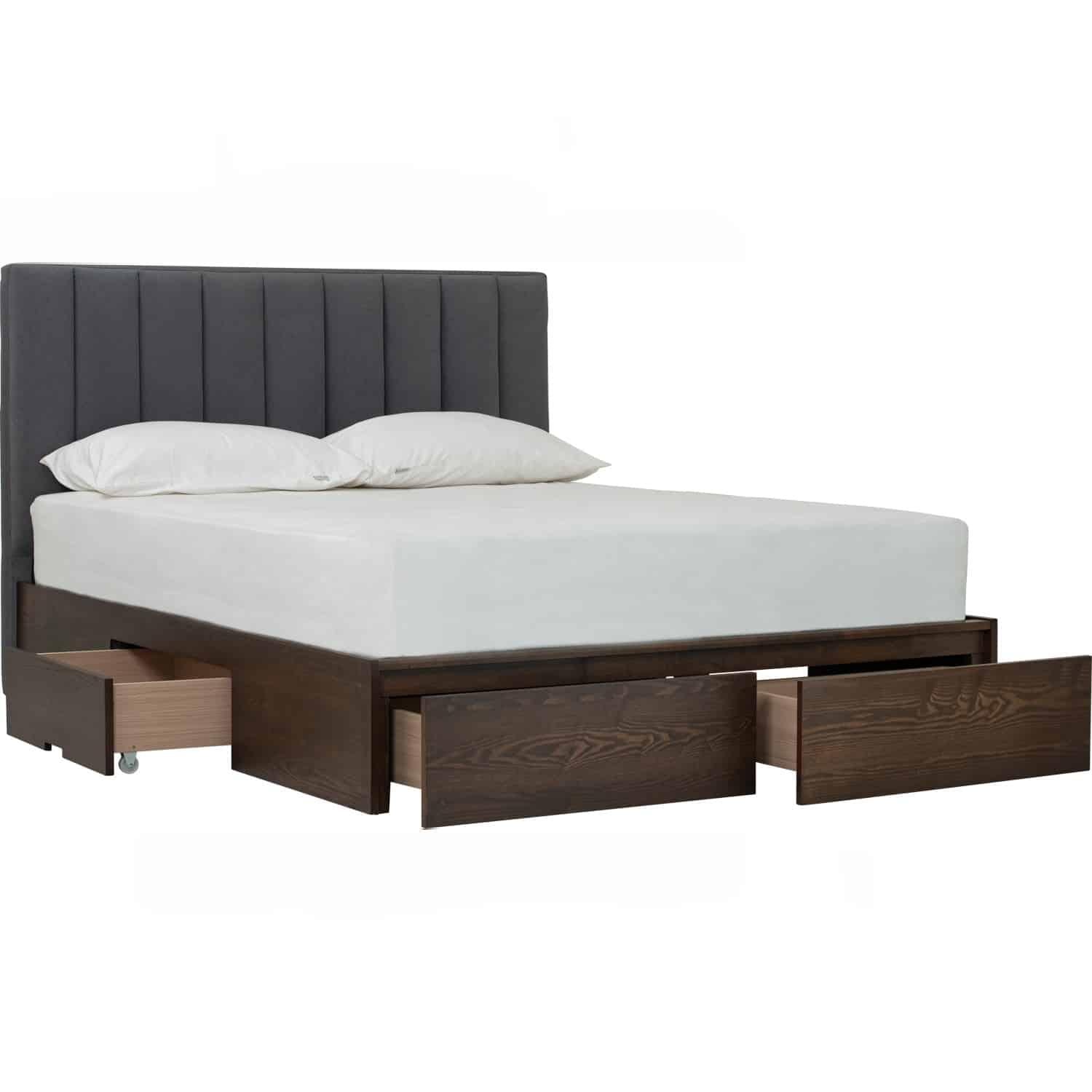 MOLA QUEEN BED WITH STORAGE 1900MM (BED PANEL) 109/3692 (PET FRIENDLY FABRIC)