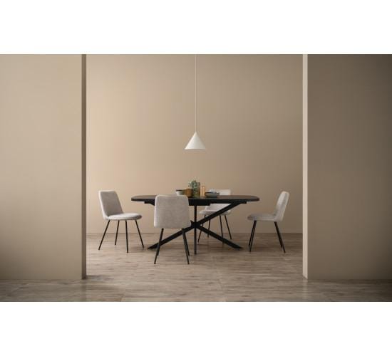 KURVA 900X1800+400 EXT DINING TABLE 802/162 (#)