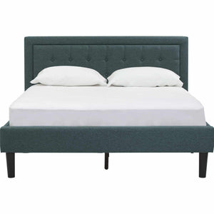 HAYDEN QUEEN BED WITH 1900MM SIDE RAIL BLACK/6365