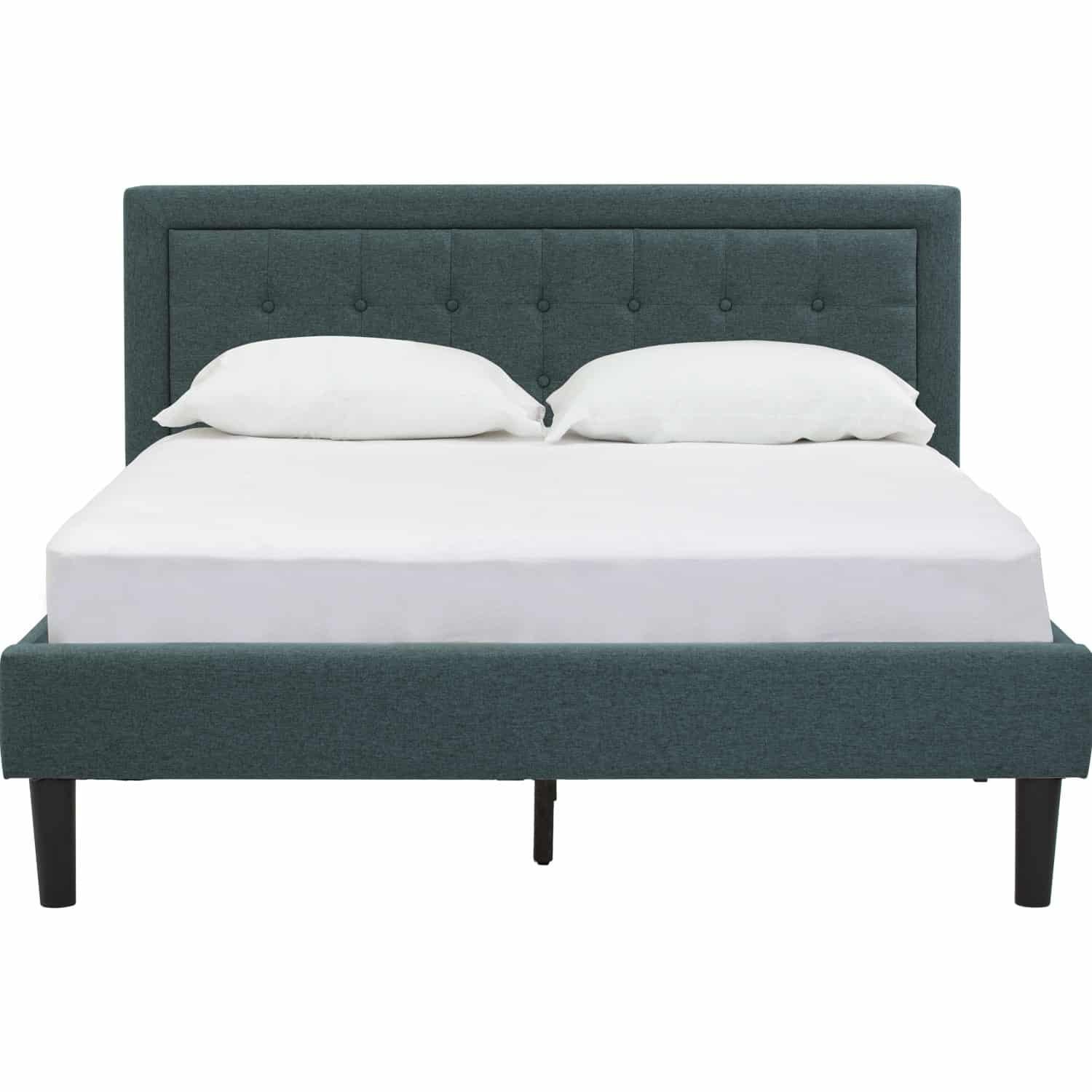 HAYDEN QUEEN BED WITH 1900MM SIDE RAIL BLACK/6365