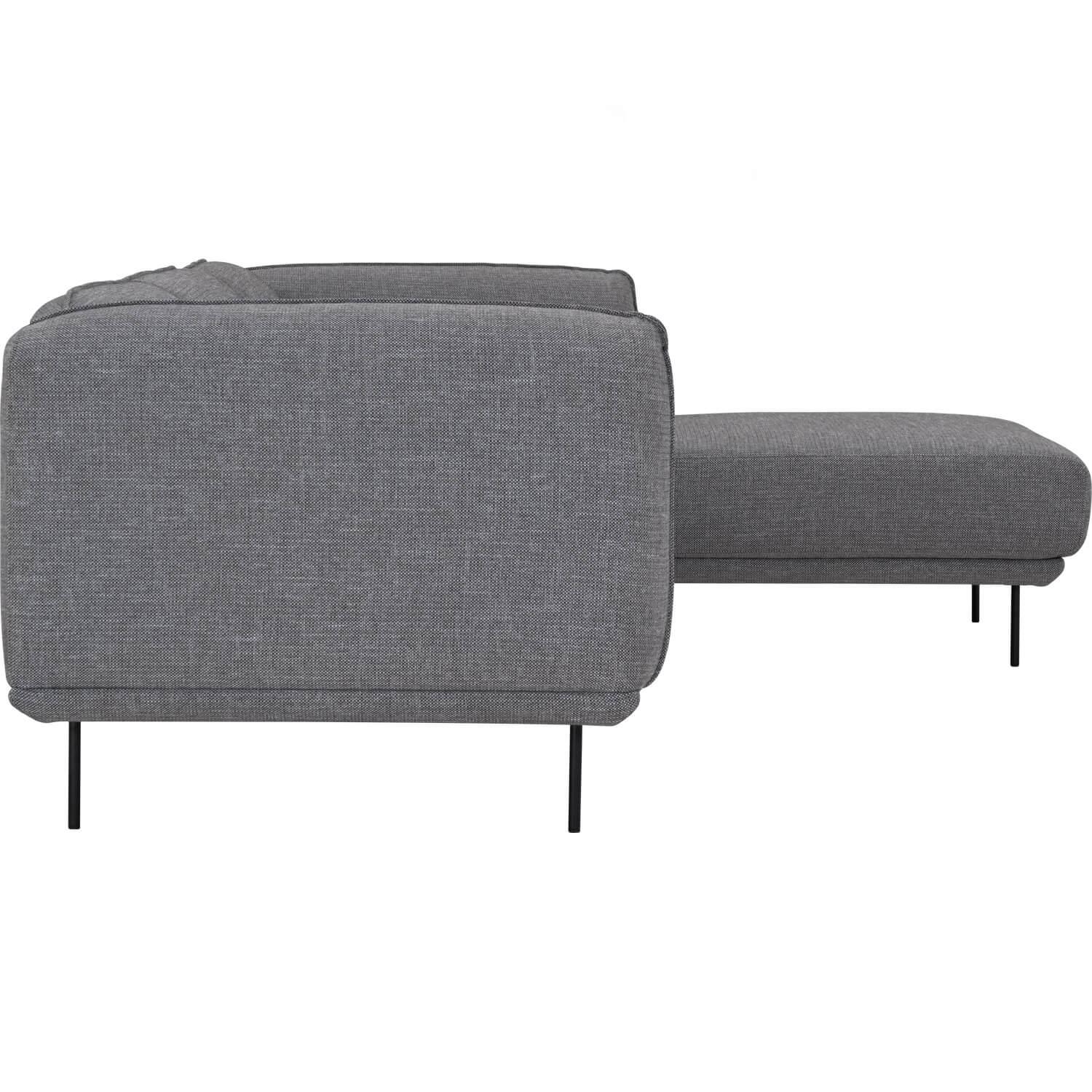 MIRA 3 SEATER WITH RIGHT CHAISE 802/6603 PEBBLE