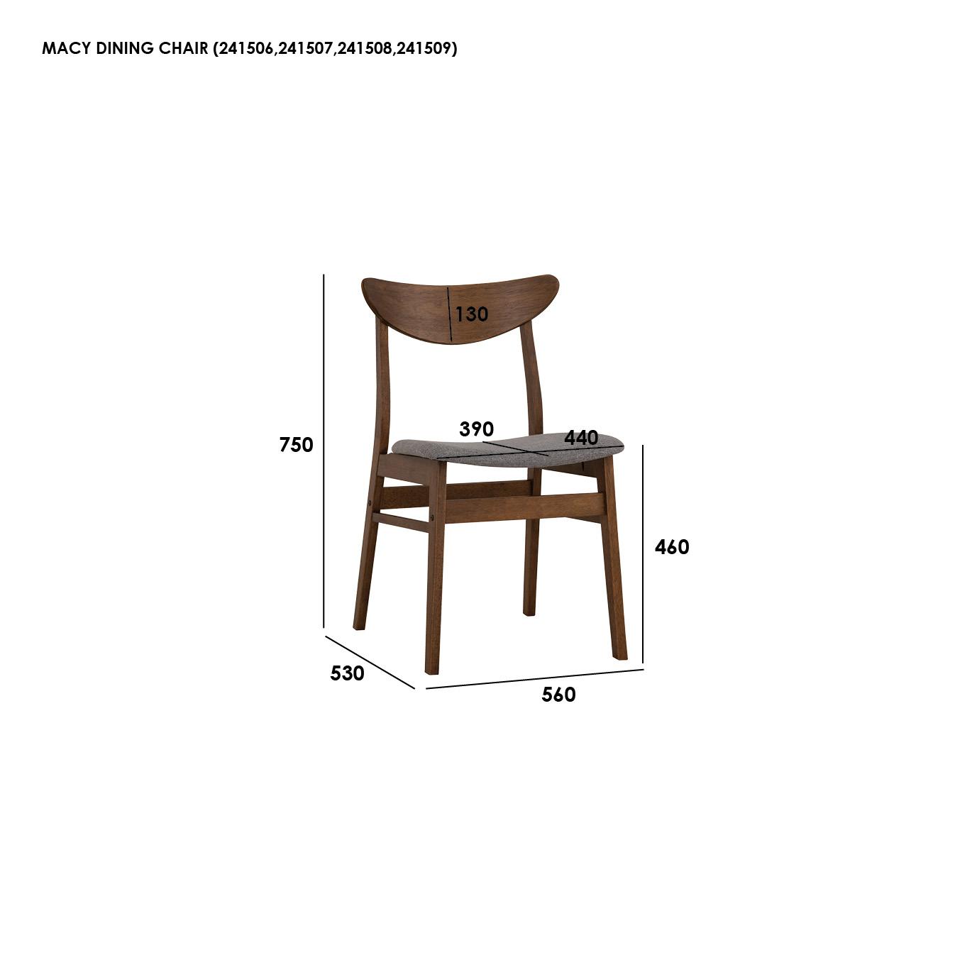 MACY DINING CHAIR 117/6072
