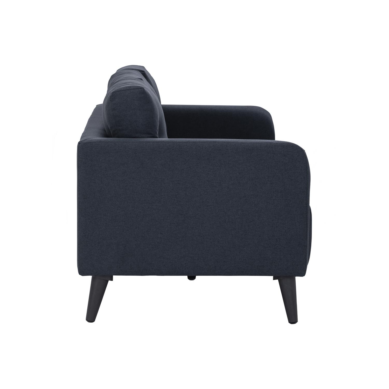 ALTO 3 SEATER SOFA BLACK/6367