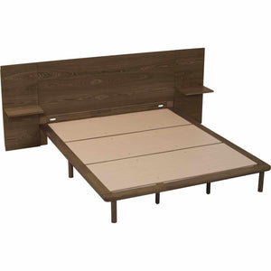 PLATO QUEEN BED WITH 1900MM BED PANEL WITH SIDE TABLE 109
