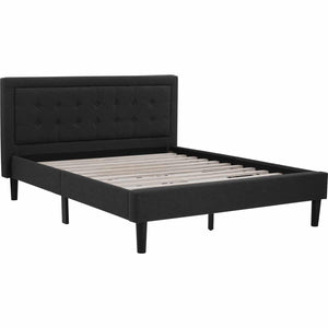 HAYDEN KING BED WITH 2000MM SIDE RAIL BLACK/6516