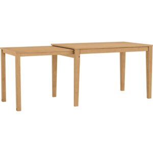 DITTA 750X1200+750 EXT DINING TABLE 102/112