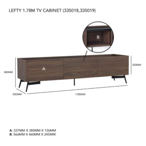 LEFTY 1.78M TV CABINET 802/173/172