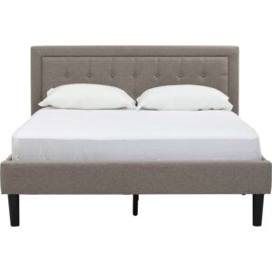 HAYDEN QUEEN BED WITH 1900MM SIDE RAIL BLACK/6513