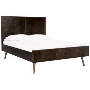 SIVAN QUEEN BED WITH 1900MM SIDE RAIL 822/1809
