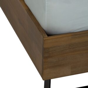 BRINHILL QUEEN BED WITH 2000MM SIDE RAIL 802/1802