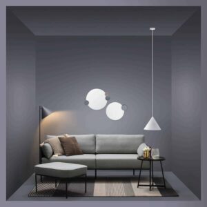 ZINNIA DIA460 MIRROR WITH IRON FRAME