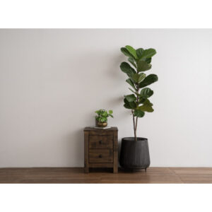 LEYTON BEDSIDE TABLE WITH 2 DRAWERS 1860