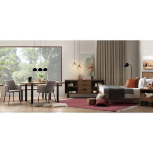 BRINHILL BEDSIDE TABLE WITH 1 DRAWER 802/1802