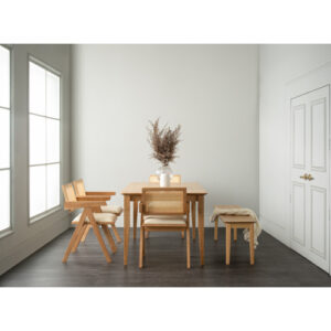 LEONA 1.4M BENCH CHAIR 102/102